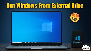 Install Windows 10 on External Hard Drive | Portable Windows USB Hard Disk