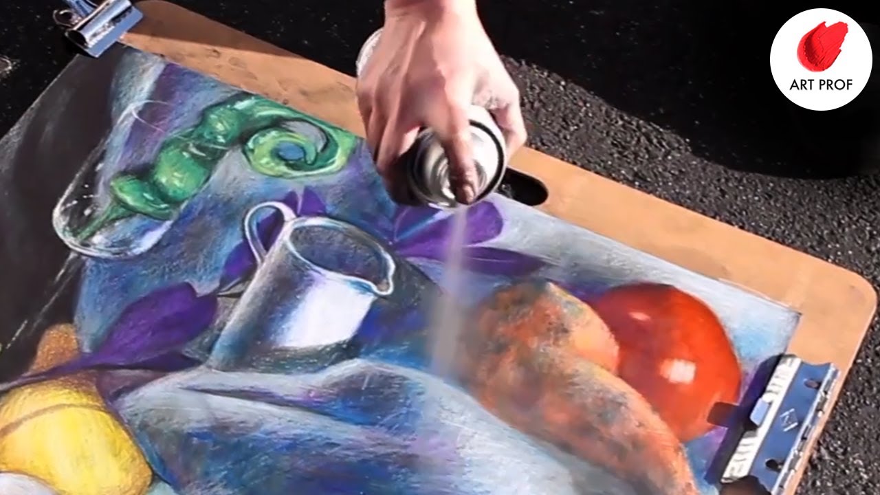 ART DIY: Make you own fixative spray(for charcoal, pencils