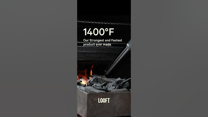 Looft Lighter 2 - The Supercharged Charcoal Starter