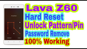 Lava Z60 Hard Reset || Unlock Pattern/Pin/Password Remove 100% Working By Tech Babul