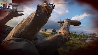 Battlefield V Conquest - Wake Island - My first quad-kill