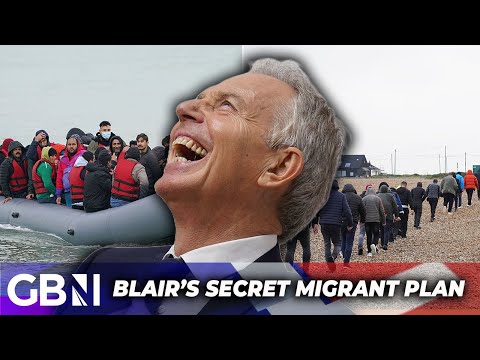 'borderless' blair wanted thousands of migrants placed on remote scottish island, angering locals