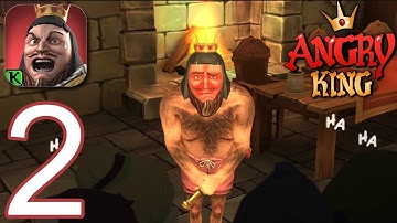 Angery King Gameplay Walkthrough Level 3 Part 1 Clear Costume (ios,Android)