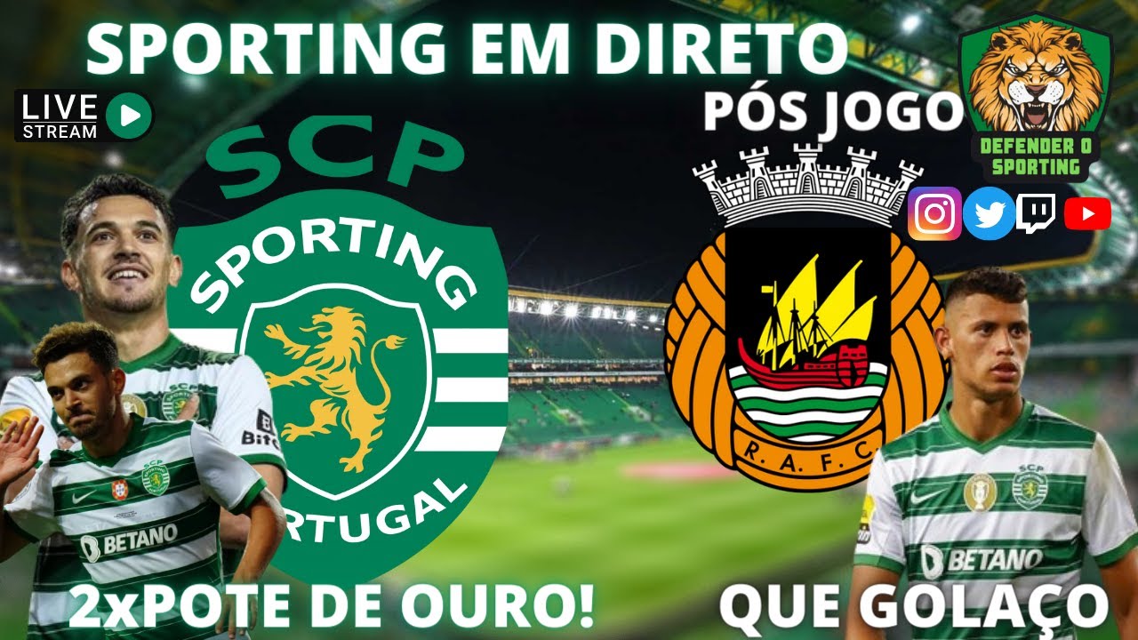 Pós-jogo - Liga Portugal  Sporting CP x Rio Ave FC 