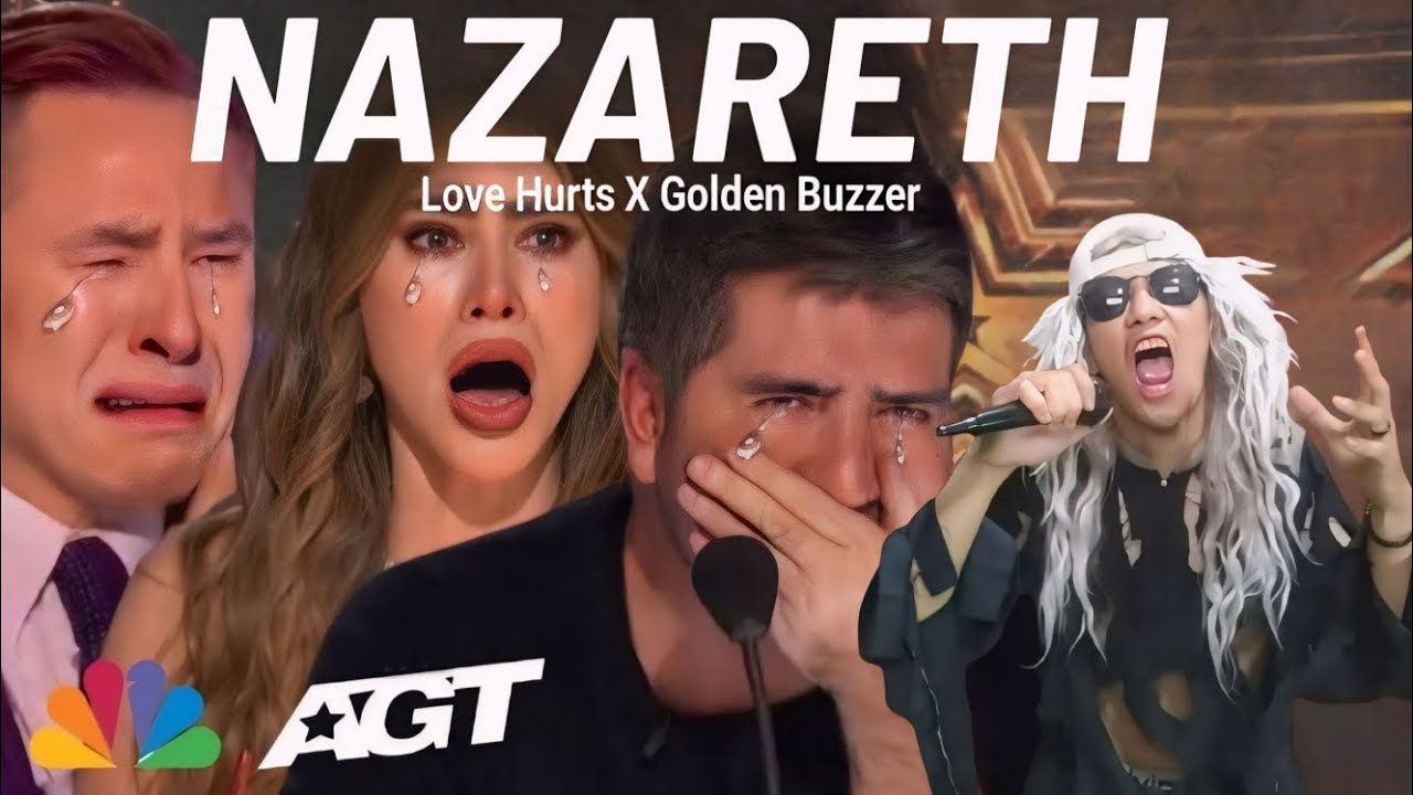 Golden Buzzer Simon Cowell Crying When The Heard Extraordinary Voice Singing Love Hurts - Nazareth