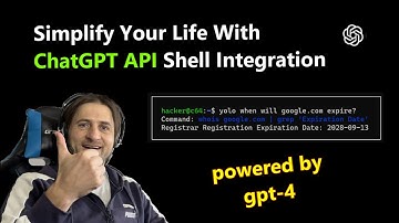Simplify your life with ChatGPT API Shell Integration: Yolo your Bash + PowerShell Assistant (GPT-4)
