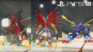 Digimon Story Time Stranger: Digivolutions into MEGA & ULTIMATE! ShineGreymon & Few More!