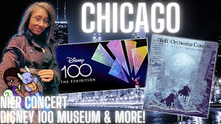 Siezaboo Travels! My Chicago Trip! NieR Orchestra Concert 12024 Review Disney 100 Museum & More! 🎼✨