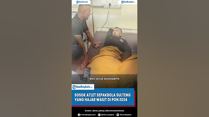 Sosok Atlet Sepakbola Sulteng yang Hajar Wasit di PON 2024