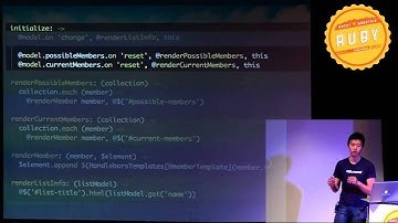 Rocky Mountain Ruby 2012 - Building in Rails, Backbone, and CoffeeScript by Derrick Ko