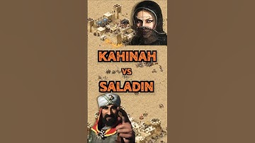 Kahinah vs Saladin | Stronghold Crusader: DE #strongholdcrusader #gameplay #rts #fireflystudios