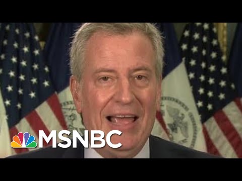 De Blasio Pushes Back Against Trump, Says NYC Is 'Fighting Back' | Morning Joe | MSNBC