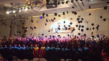 Lễ Tung Mũ - Tốt nghiệp Cao đẳng thực hành FPT Polytechnic 2015