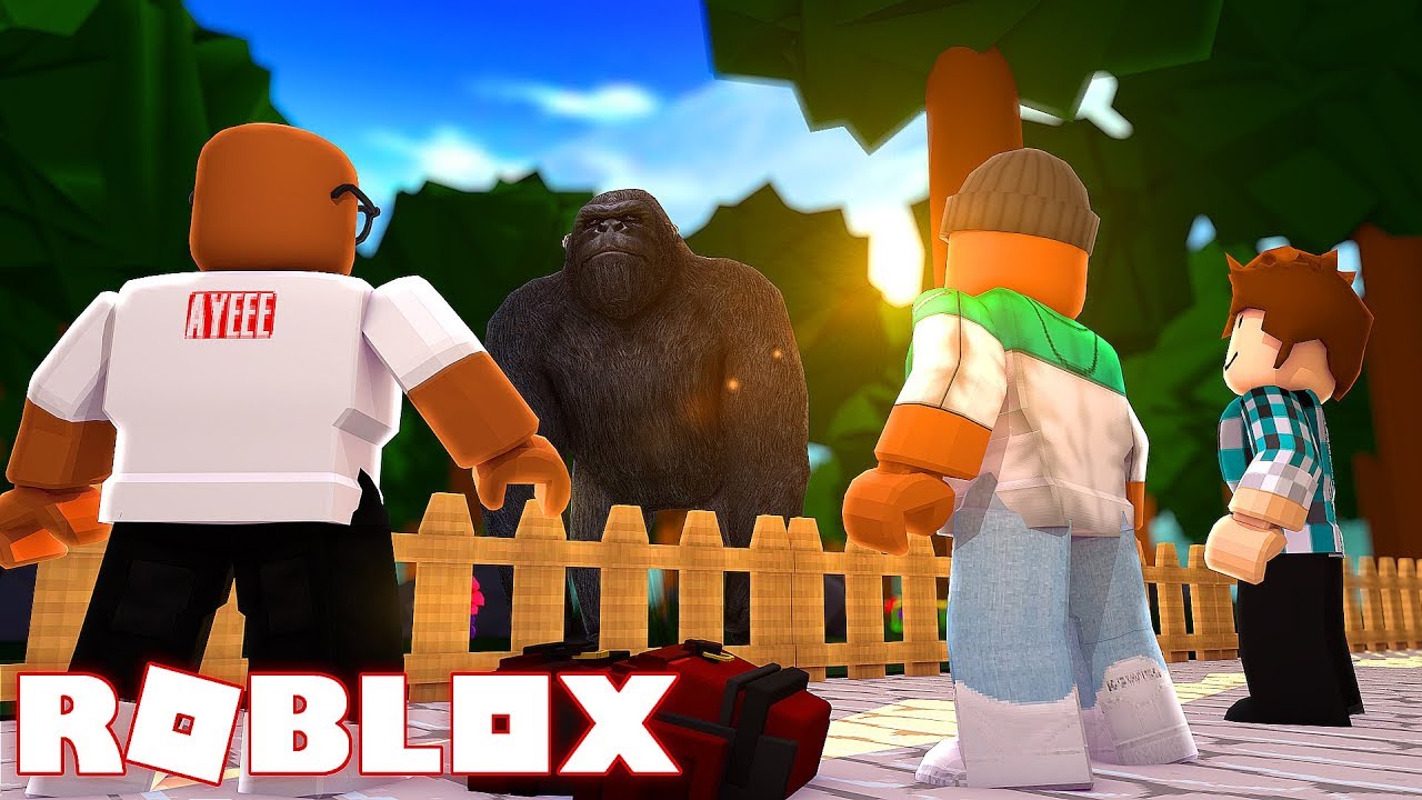 Meeting King Kong In Roblox Roblox Gorilla Simulator Youtube - how to climb the tallest tree in gorilla simulator 2 roblox