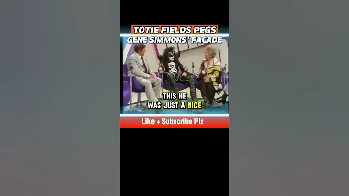 Totie Fields Calls Out Gene Simmons as a “Nice Jewish Boy”! #ClassicComedy #KISS