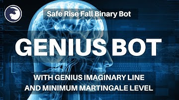 GENIUS BINARY BOT! WORKS IN LOW BALANCE & LESS MARTINGALE LEVEL