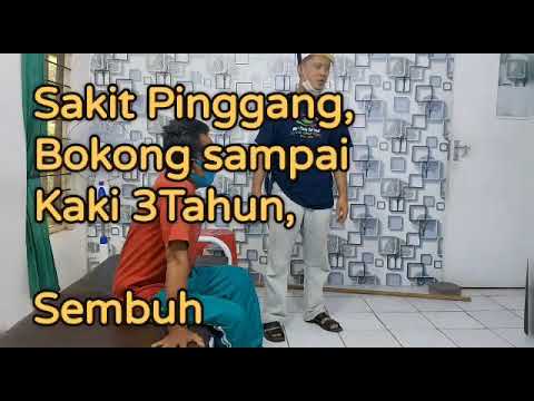 Tempat terapi pengobatan alternatif sakit pinggang bokong menjalar ke kaki bertahun-tahun, sembuh langsung