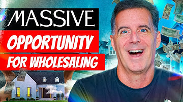 MASSIVE Opportunity For Wholesaling Real Estate! (NEW Method to Find Motivated Sellers)