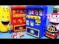 라바 폴리 자판기 카봇 미니특공대 장난감 Larva Robocar Poli vending Machine toys