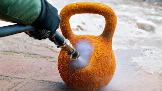This Homemade Device Will Quickly Remove Rust From Metal