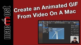 Create an Animated GIF From Video On A Mac (MacMost #1921) screenshot 1