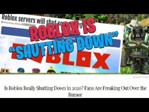 Roblox Is Shutting Down 2020 Roblox Commentary Youtube - roblox studio has officially shut down on cameyo youtube