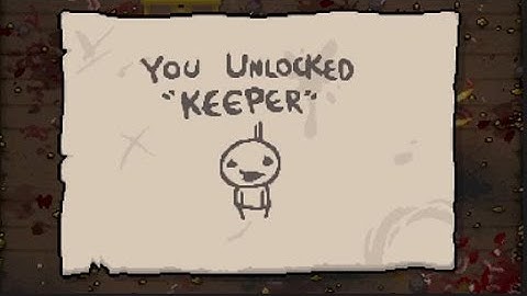 How to unlock The Keeper - The Binding of Isaac: Repentance #shorts