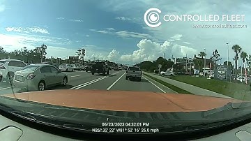 T-Bone Accident Dash Cam Video