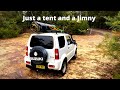 CAMPING WITH MY JIMNY IN THE RAIN