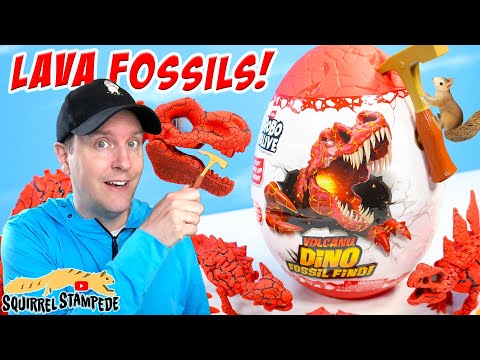 Robo Alive Volcano Dino Fossil Find Cracked Lava Tyrannosaurus Please? Review