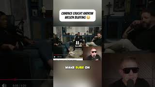 CANDACE CAUGHT ANDREW WILSON BLUFFING 😳
