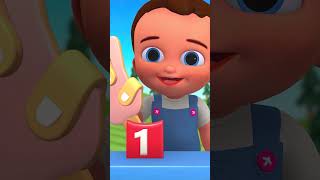 #Shorts Learn Numbers For Children With Baby Boy & Girl Fun Play Counting Hand Fingers