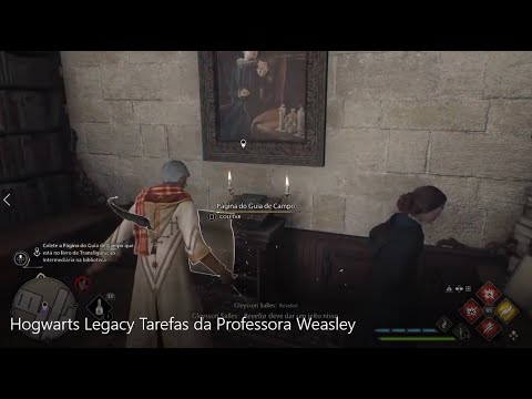Hogwarts Legacy: Tarefa da Professora Weasley; todas as respostas