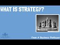 Business Strategy Quiz