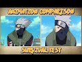 Naruto VS Shippuden - Survival Test | Animation Comparison