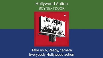 BOYNEXTDOOR (보이넥스트도어) - Hollywood Action | 1시간 가사 노래모음 | PLAYLIST