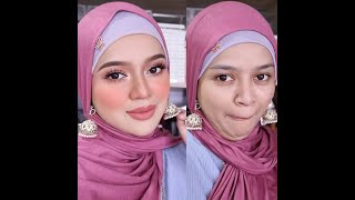 MUA Bellaz : Soft & Natural Orange Look, Makeup Ideal Untuk Raya 2019