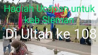 Ucapan Ultah kab Sleman ke 108