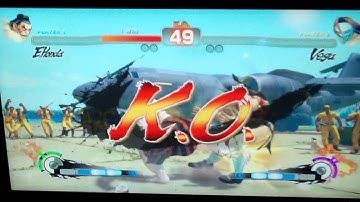 WNF Street Fighter 4 AE Mike Ross (E.Honda) vs Geki (Claw)