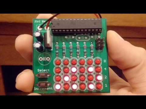Binary clock prototype #2