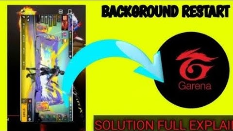 How To Solve Background Minimize Restart Problem In Free Fire. ( PART 3 )