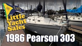 SOLD!!! 1986 Pearson 303 Sailboat for sale at Little Yacht Sales, Kemah Texas