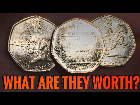 RARE Olympic 50p Coins - What Are They Worth?