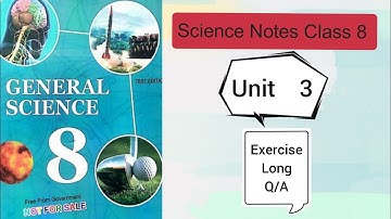 |Science Class 8 Unit 3 Long Quest Ans|Variations Heredity Cell Division NBF FDE|