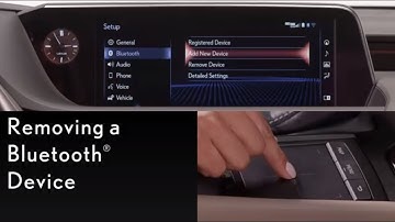 How-To Remove a Bluetooth® Device | Lexus