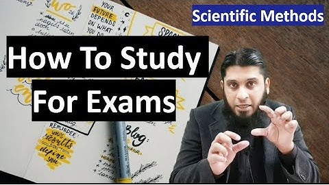 How to study for exams - Evidence-based revision tips