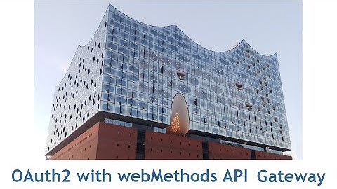 OAuth2 with webMethods API Gateway