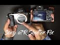 Fixed sony a7r  a7 stuck shutter camera error turn the power off then on