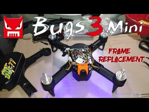 dronesense MJX Bugs 3 mini Frame Replacement