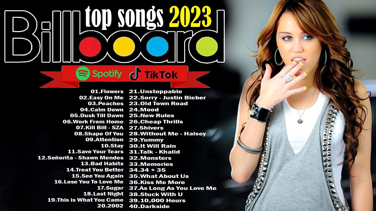 Хит новых песен 2023 года. Billboard hot 100. Трендовые песни 2023. Английские песни про тренды.